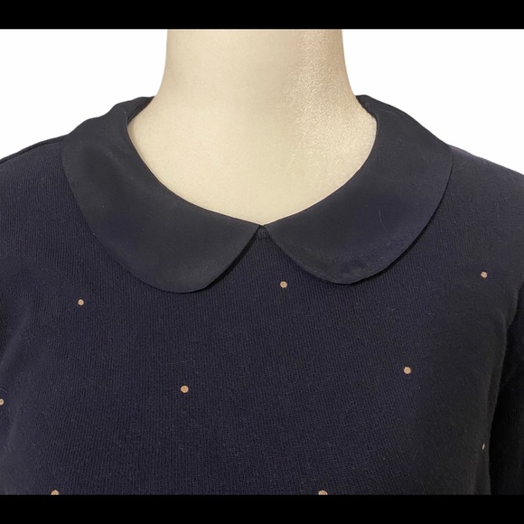 J. Crew Factory Sweater Navy Blue Size Medium - Picture 2 of 7